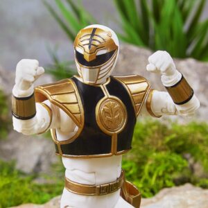 Power Rangers Hasbro Toys Lightning Collection 6-Inch Mighty Morphin White Ranger Collectible Action Figure