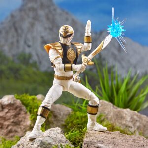 Power Rangers Hasbro Toys Lightning Collection 6-Inch Mighty Morphin White Ranger Collectible Action Figure