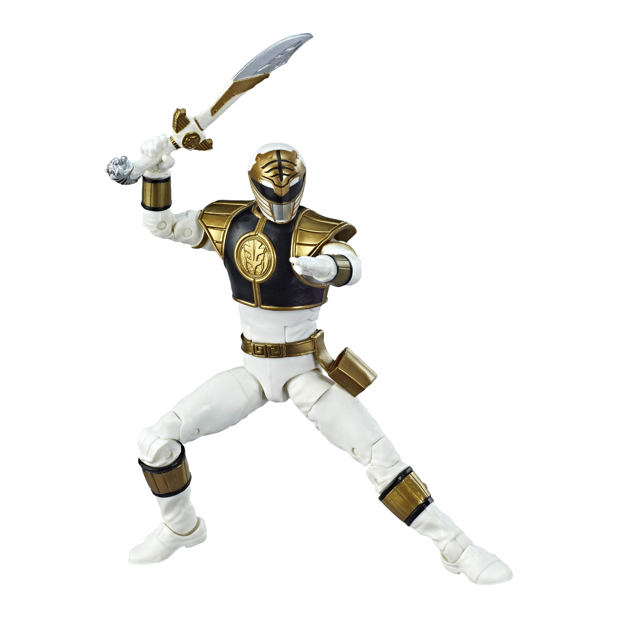 Power Rangers Hasbro Toys Lightning Collection 6-Inch Mighty Morphin White Ranger Collectible Action Figure