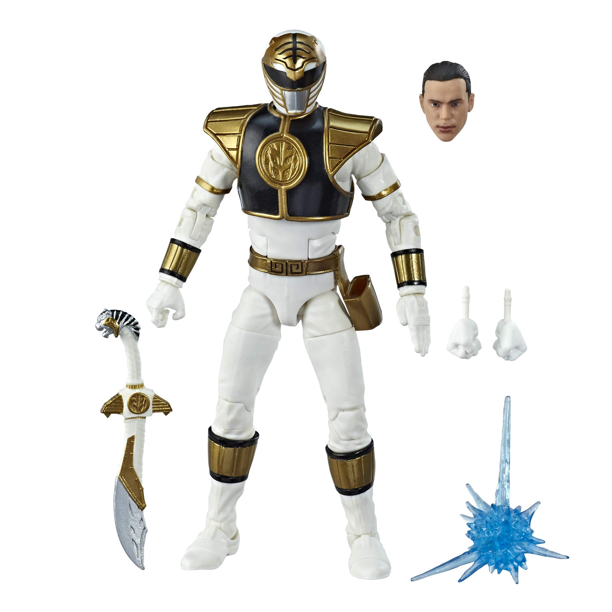 Power Rangers Hasbro Toys Lightning Collection 6-Inch Mighty Morphin White Ranger Collectible Action Figure