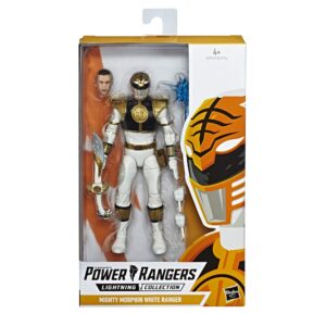 Power Rangers Hasbro Toys Lightning Collection 6-Inch Mighty Morphin White Ranger Collectible Action Figure