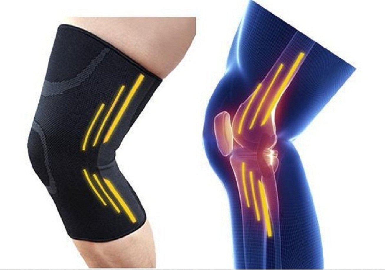 FixtureDisplays® Knee Compression Sleeve Support for Running, Jogging, Sports, Joint Pain Relief, Arthritis and Injury Recovery-Single Wrap 16813-XL-One Rate