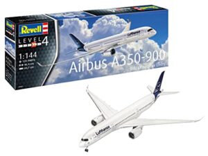 revell 03881 1:144 airbus a350-900 lufthansa new livery plastic model kit