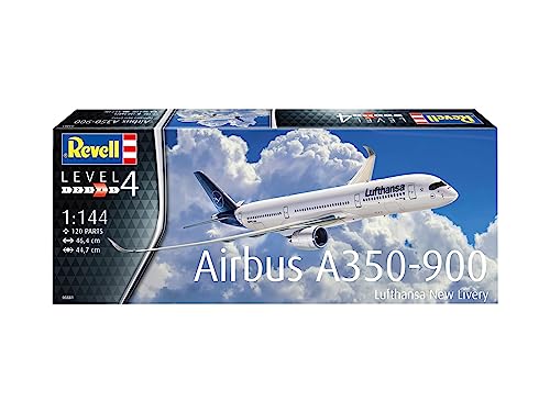 Revell 03881 1:144 Airbus A350-900 Lufthansa New Livery Plastic Model Kit