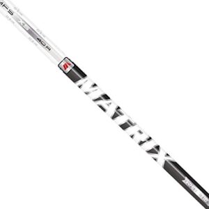 matrix ozik x5 white tie 50 driver shaft + adapter & grip (senior) (ping g30, g, g400)