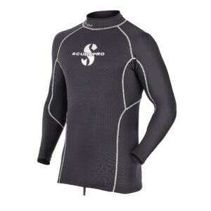 scubapro k2 light men’s undersuit diving top (large)