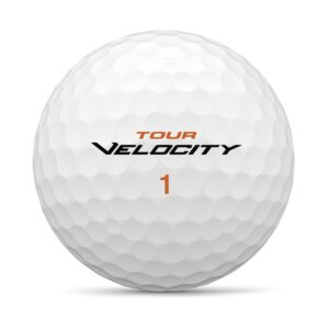 WILSON Sporting Goods Tour Velocity Distance 15-Ball Pack, White