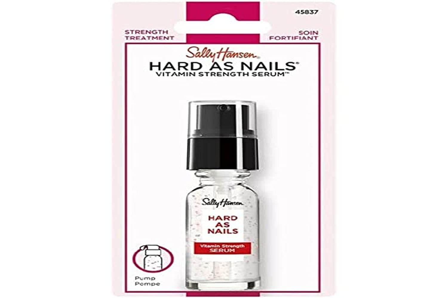 Sally Hansen Hard As Nails®, Vitamin Strength Serum™, Moisturizing Treatment, Nail Strengthener, Inlcudes Vitamins A, C, and E