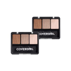 covergirl eye enhancers 3-kit eye shadow, shimmering sands, 2 count