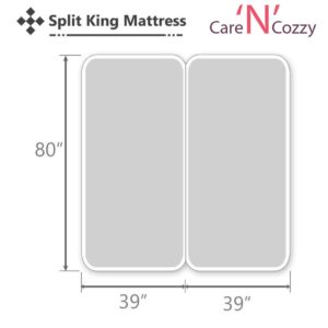 Royal Bliss Split King Sheet Set - 1900 Ultra-Soft Microfiber Split King Bed Sheets - Double Brushed - Deep Pockets - Easy Fit - 5 Piece Set - Bedding Sheets & Pillowcases (Split King, Sage)