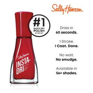 Sally Hansen Insta-Dri Nail Color - 548 On My Grey Nail Polish Women 0.31 oz