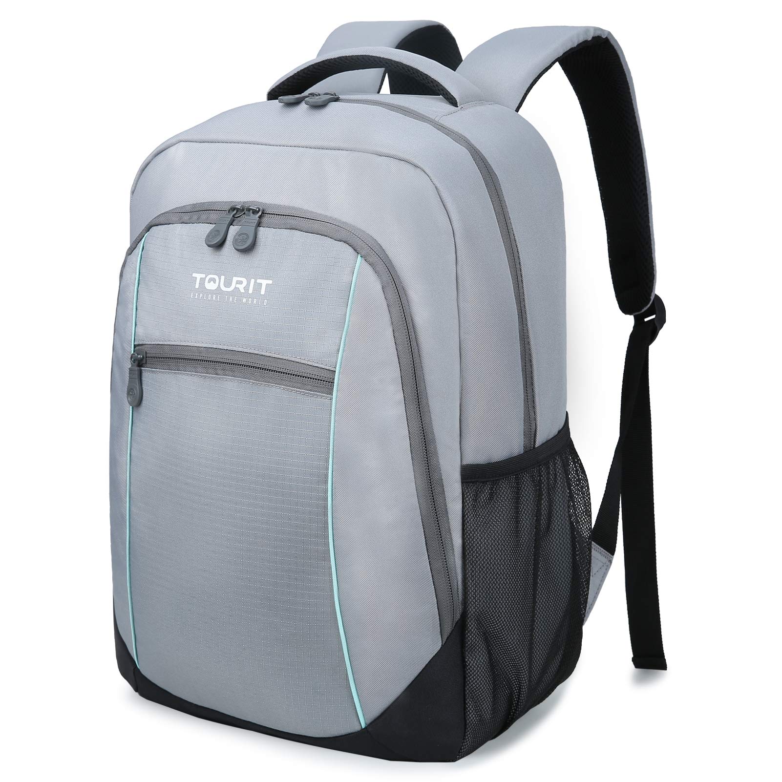 TOURIT Insulated Cooler Backpack Lightweight Backpack Cooler Bag Leak-Proof Backpack with Cooler for Men Women to Work, Picnics, Hiking, Camping, Beach, Park Day Trips, 25 Cans