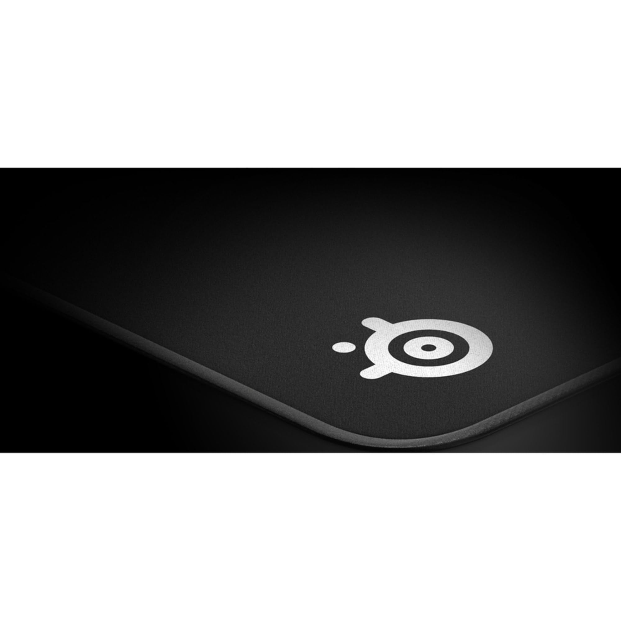 SteelSeries QcK Edge - Cloth Gaming Mouse Pad - stitched edge to prevent wear - optimized for gaming sensors - size M