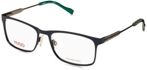 eyeglasses hugo (hug) 0231 0fll matte blue / 00 demo lens