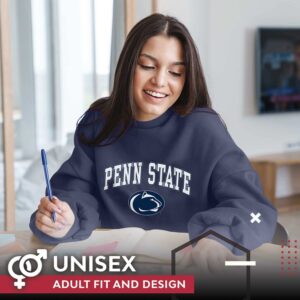 Campus Colors Adult Arch & Logo Soft Style Gameday Crewneck Sweatshirt (Penn State Nittany Lions - Navy, Medium)