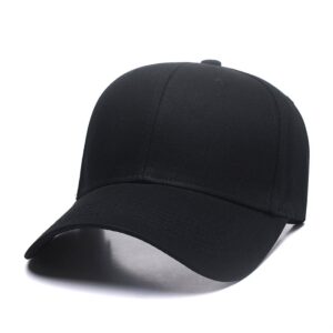 Custom Baseball Hat,Snapback.Design Your Own Adjustable Metal Strap Dad Cap Visors Black