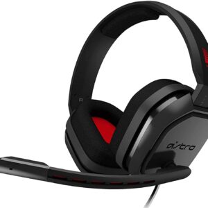 ASTRO Gaming A10 Gaming Headset - Black/Red - PC (Renewed)