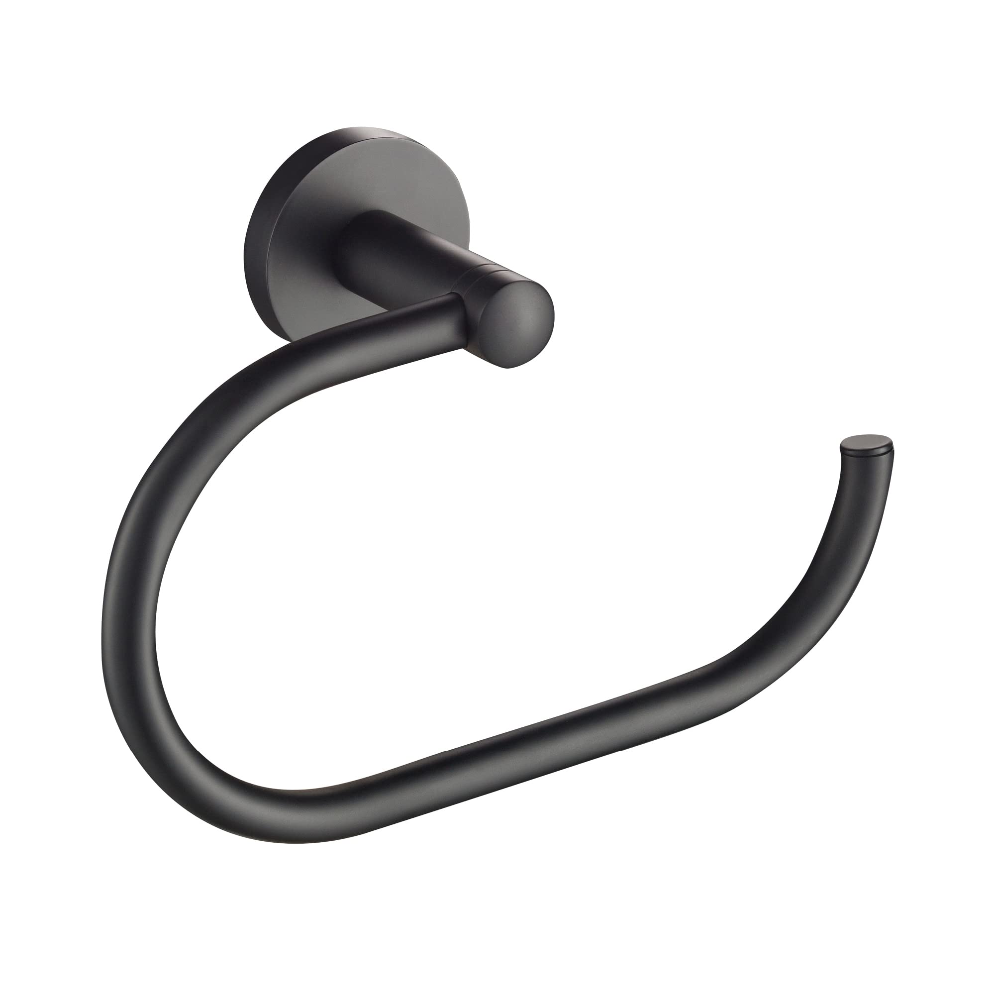 KRAUS Elie Bathroom -Towel Ring, Matte Black Finish, KEA-18825MB