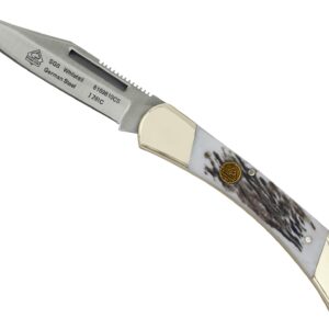 PUMA SGB Whitetail POM Commando Staghorn Hunting Pocket Knife