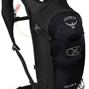 Osprey Salida 8L Women's Biking Backpack with Hydraulics Reservoir, Black Cloud