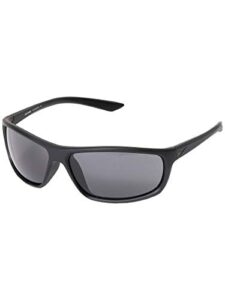 nike rabid rectangular sunglasses, anthracite/white, 64 mm