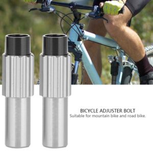 Adjuster Bolt 1 Pair Bike Brake Cable Gear Shifting Connector for Mountain Bike Road Bike ()