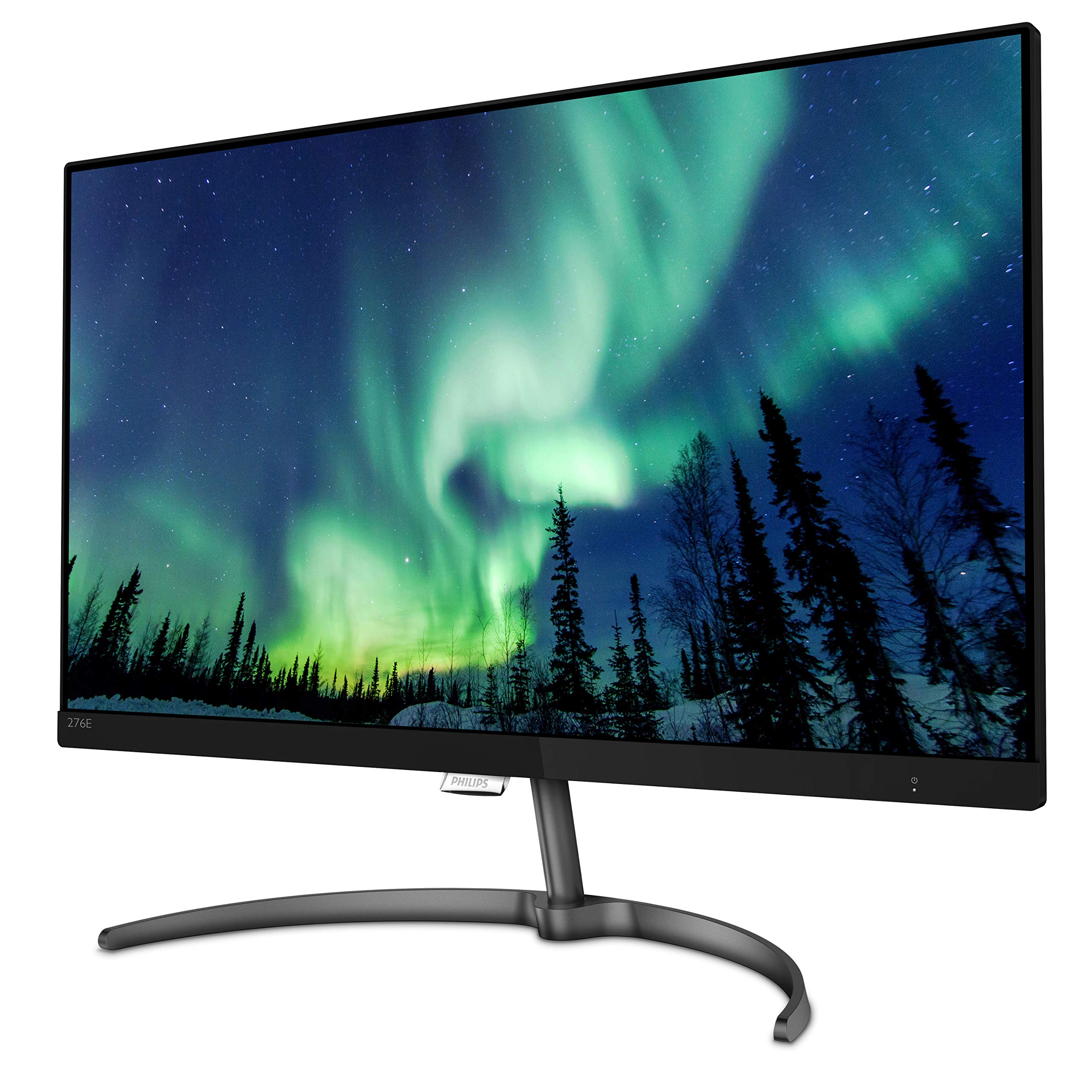 Philips 276E8VJSB 27" Monitor, 4K UHD IPS, 1 Billion+ Colors, Ultranarrow Borders, Lowblue, Multiview, 4Yr Advance Replacement Warranty