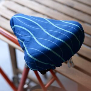 Waterproof Bike Seat Rain Cover, Protective Water Resistant Bicycle Saddle Cover (Sky)