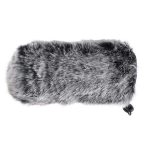 YOUSHARES Microphone Deadcat Windscreen - Outdoor Wind Shield Mic Windshield Muff Fur Custom Fit for Rode VideoMic GO Camera Microphone