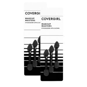 covergirl makeup masters eyeshadow applicators, 3 count (pack of 2)