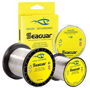 Seaguar InvizX Freshwater 100% Fluorocarbon Fishing Line 15lbs, 600yds - 15VZ600