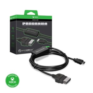 hyperkin panorama hd cable for original xbox - officially licensed by xbox