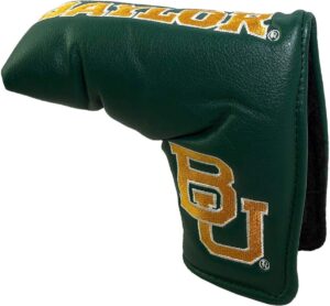 ncaa baylor bears golf vintage magnetic blade putter cover