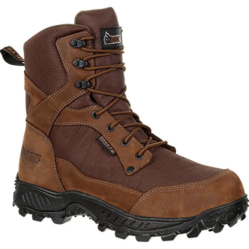 ROCKY Ridgetop 600G Insulated Waterproof Outdoor Boot Size 8(M) Brown