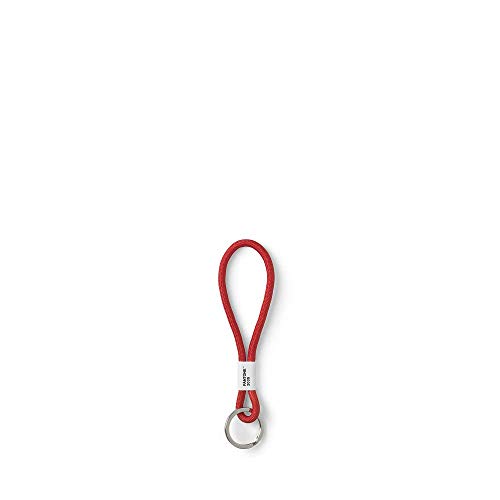 Copenhagen Design PANTONE Short Keychain - Key Lanyard - Rope Lanyard - Paracord - 7", Red