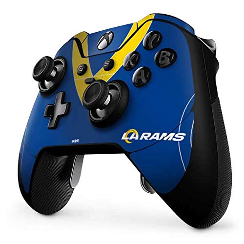 Skinit Decal Gaming Skin Compatible with Xbox One Elite Controller - Officially Licensed NFL Los Angeles Rams Team Jersey Design