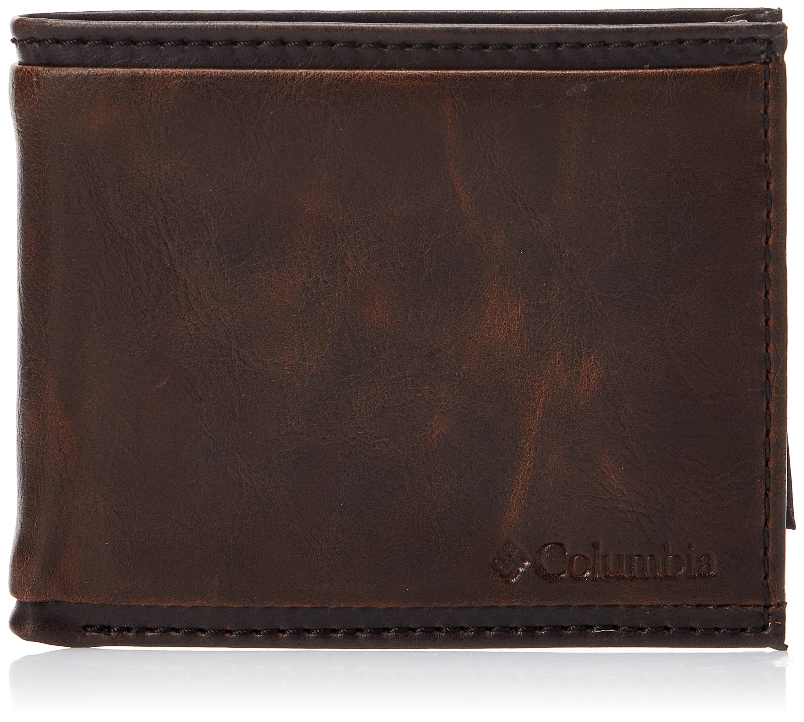 Columbia Men's Rfid Blocking Passcase Wallet Accessory, -brown Deschutes, One Size