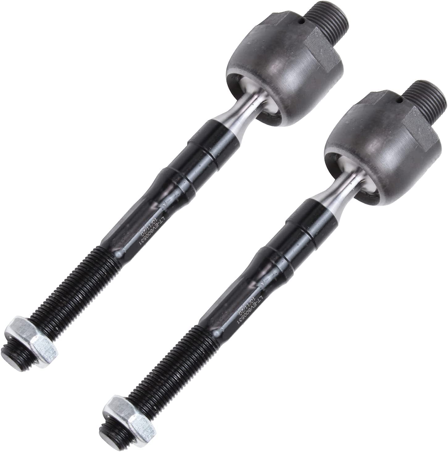 Detroit Axle - Front 6pc Tie Rods Kit for 06-12 Ford Fusion Lincoln MKZ Zephyr 06-09 Mercury Milan, 4 Suspension Outer & Inner Tie Rod Ends 2 Boots Replacement 2006 2007 2008 2009 2010 2011 2012