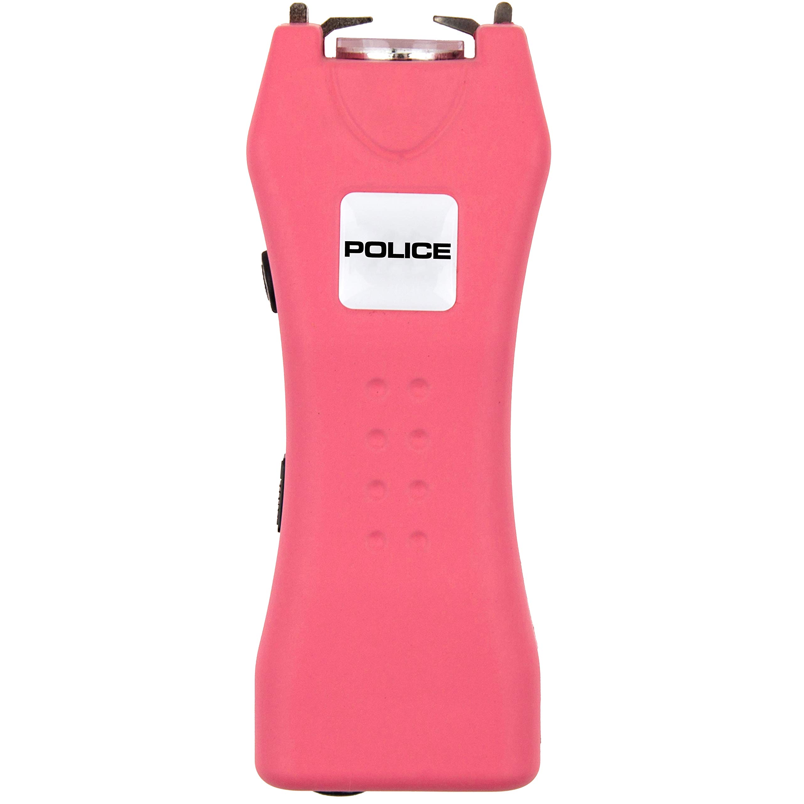 POLICE Stun Gun 618 - Mini Rechargeable with LED Flashlight, Pink