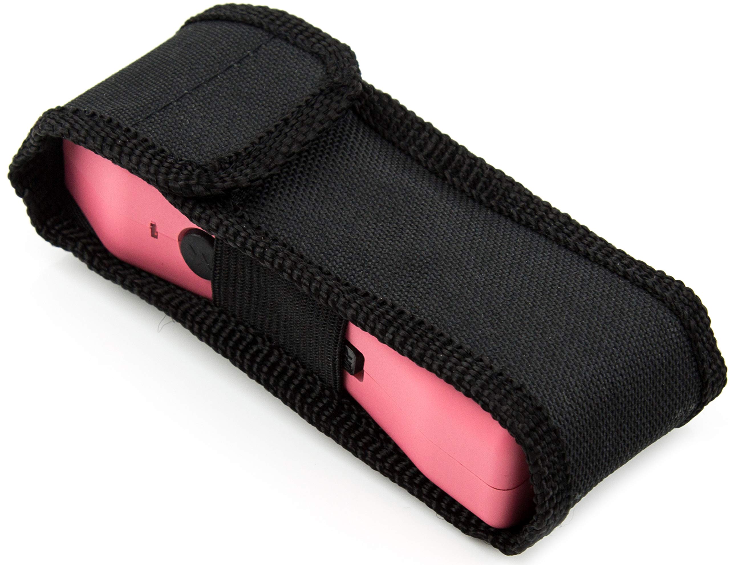 POLICE Stun Gun 618 - Mini Rechargeable with LED Flashlight, Pink