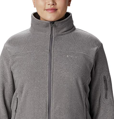 Columbia Women's Fast Trek II Jacket, City Grey Heather, Large