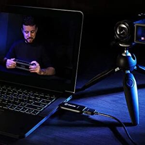 Elgato Cam Link 4K, External Camera Capture Card, Stream and Record with DSLR, Camcorder, ActionCam as Webcam in 1080p60, 4K30 for Video Conferencing, Home Office, Gaming, on OBS, Zoom, Teams, PC/Mac