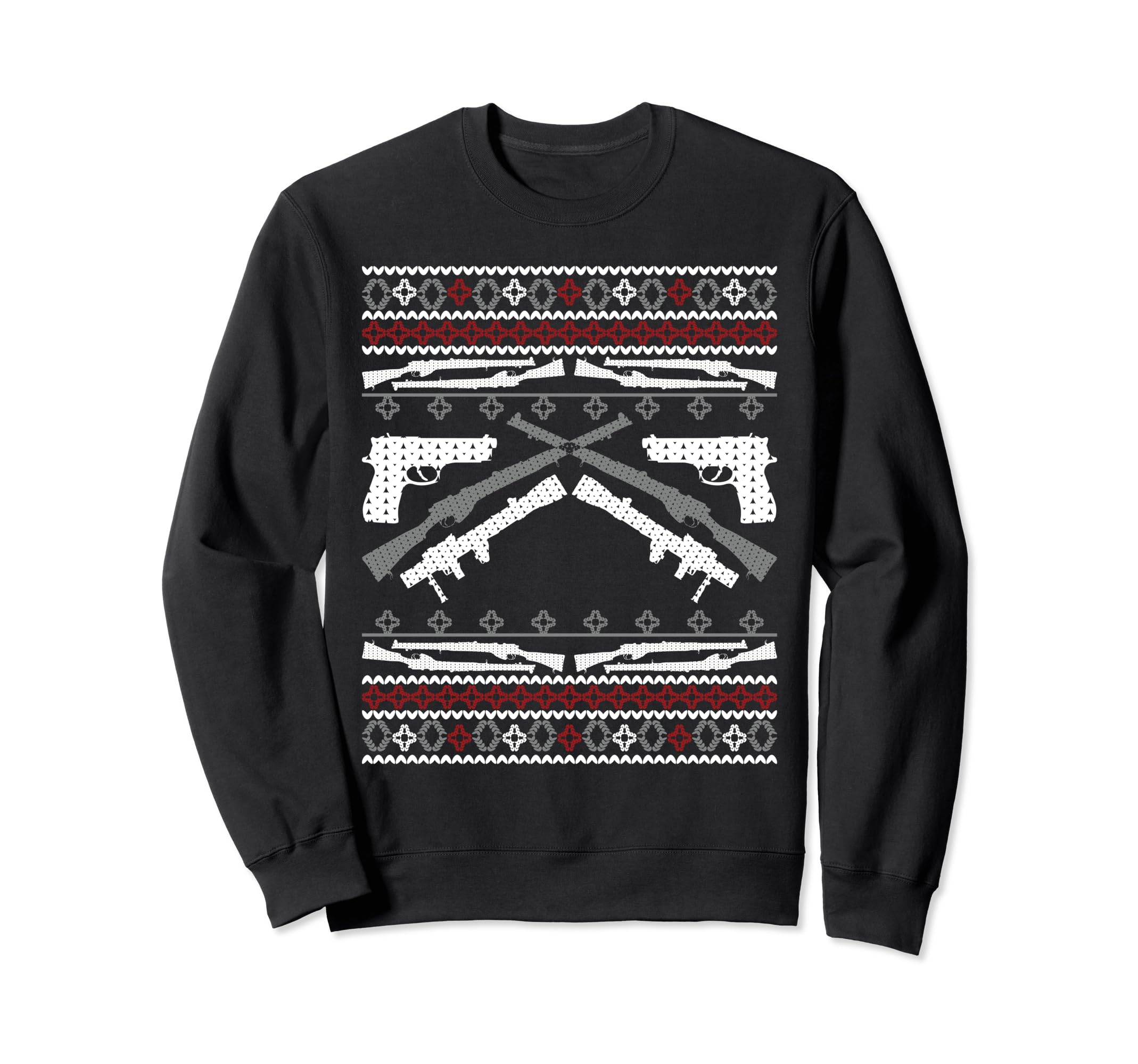 Gun Rights 2nd Amendment Pistol Guns Ugly Christmas Sweater Sweatshirt