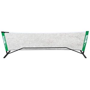 picklenet mini - portable 10-feet long pickleball net | bag included | easy and fast assembly | indoor & outdoor use | powder-coated steel | no-twist guarantee | patented design | 1 year warranty