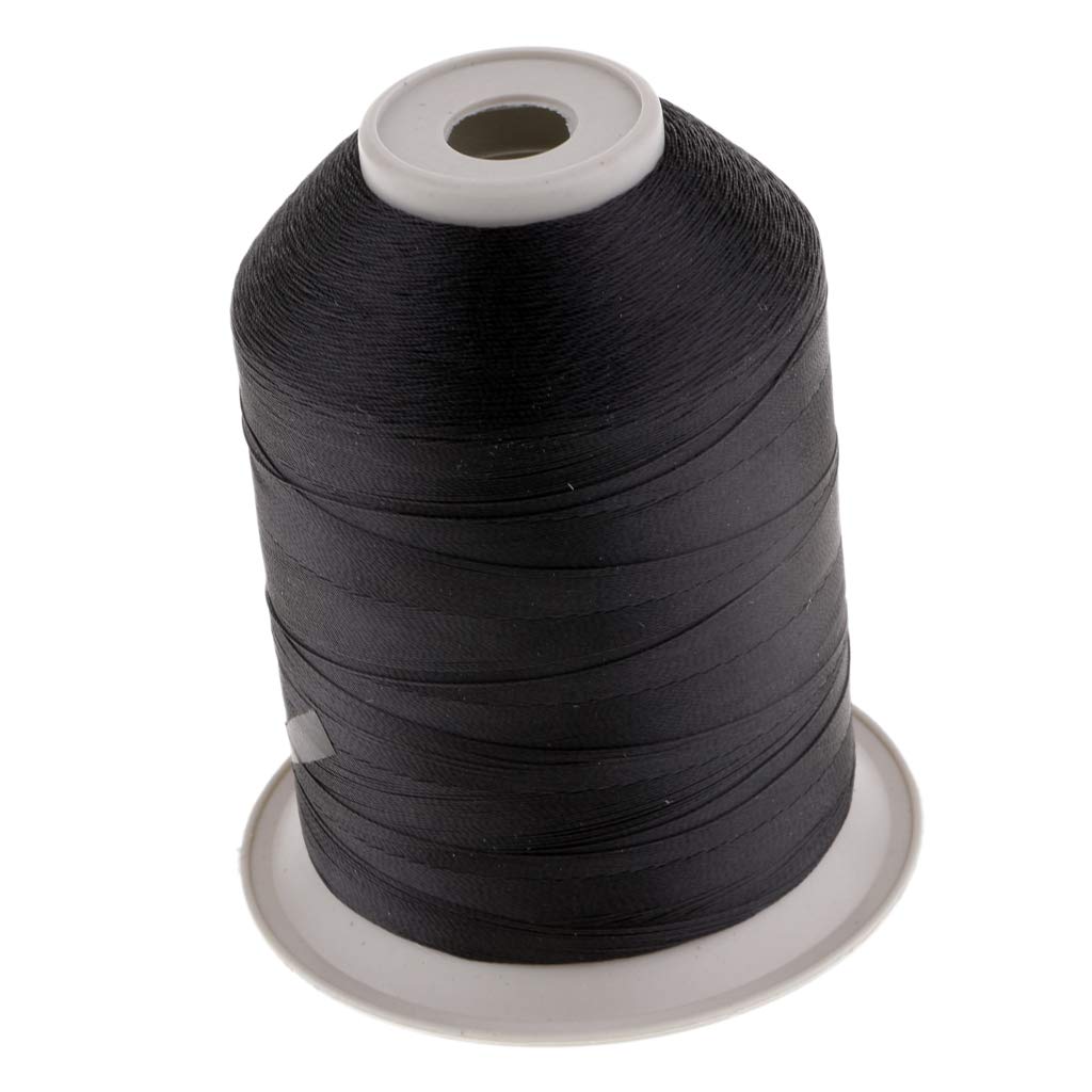 B Baosity Fishing Rod Guide Wrapping Line Tying Thread 2000 DIY Fishing Line Thread Strong Nylon for Rod Building Rod Building Wrapping Thread Black