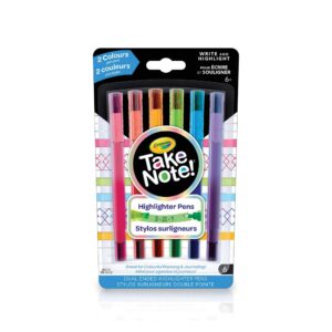 crayola : take note! / highlighter pens (bilingual)