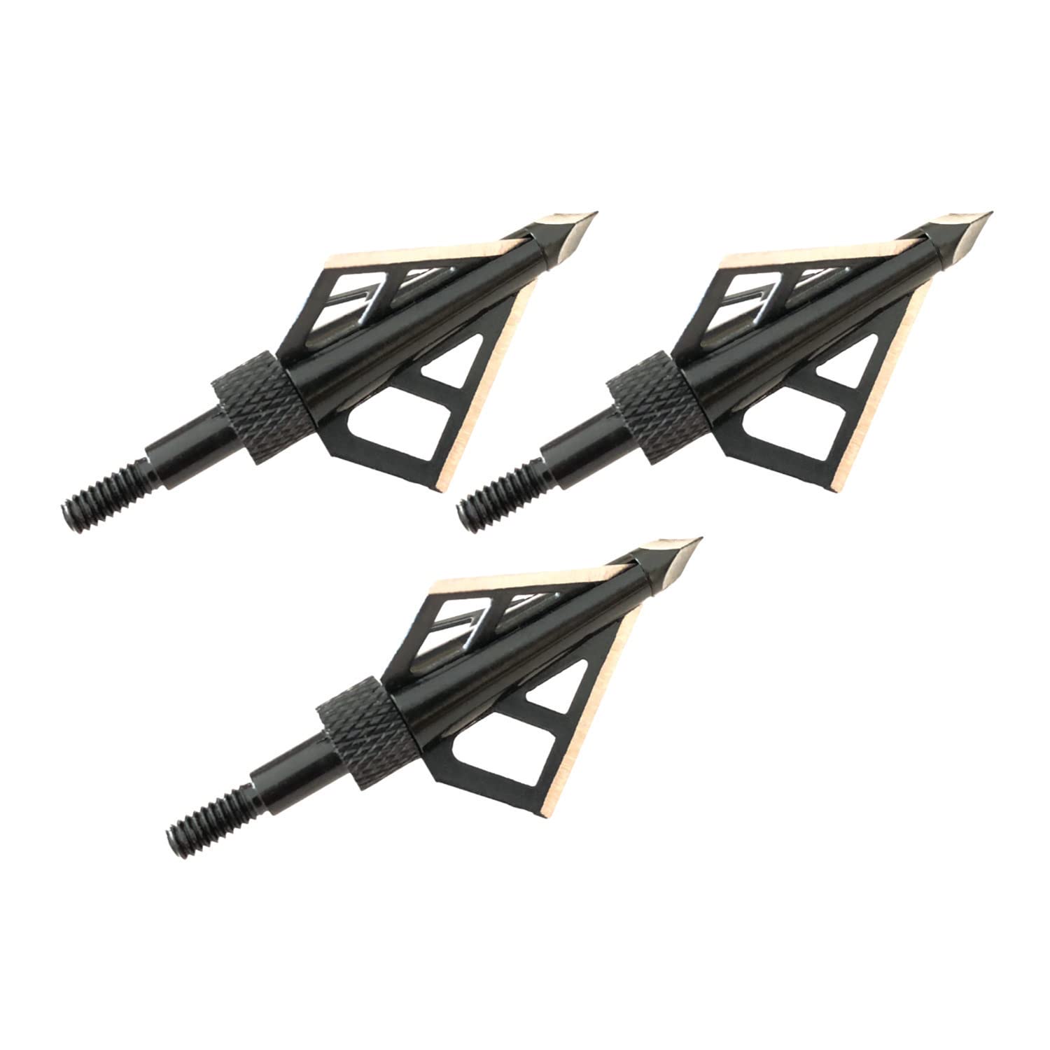 Ravin Crossbow R138 Carbon 400 Grain .003 Crossbow Arrows (6-Pack) Black/Red Bundle with 6 Hunting Broadheads (3 Items)