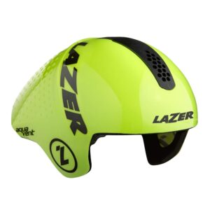 lazer tardiz 2 triathalon bike helmet, flash yellow, large