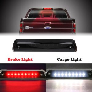 Third Brake Light Compatible with 2009 2010 2011 2012 2013 2014 Ford F150 3rd Brake Light Led Cab Cargo Tail Lights High Mount Brake Light with Seal Gasket