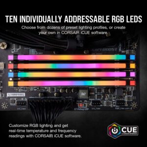 Corsair Vengeance RGB Pro 32GB (2x16GB) DDR4 2933 (PC4-23400) C16 Desktop Memory - Black PC Memory CMW32GX4M2Z2933C16